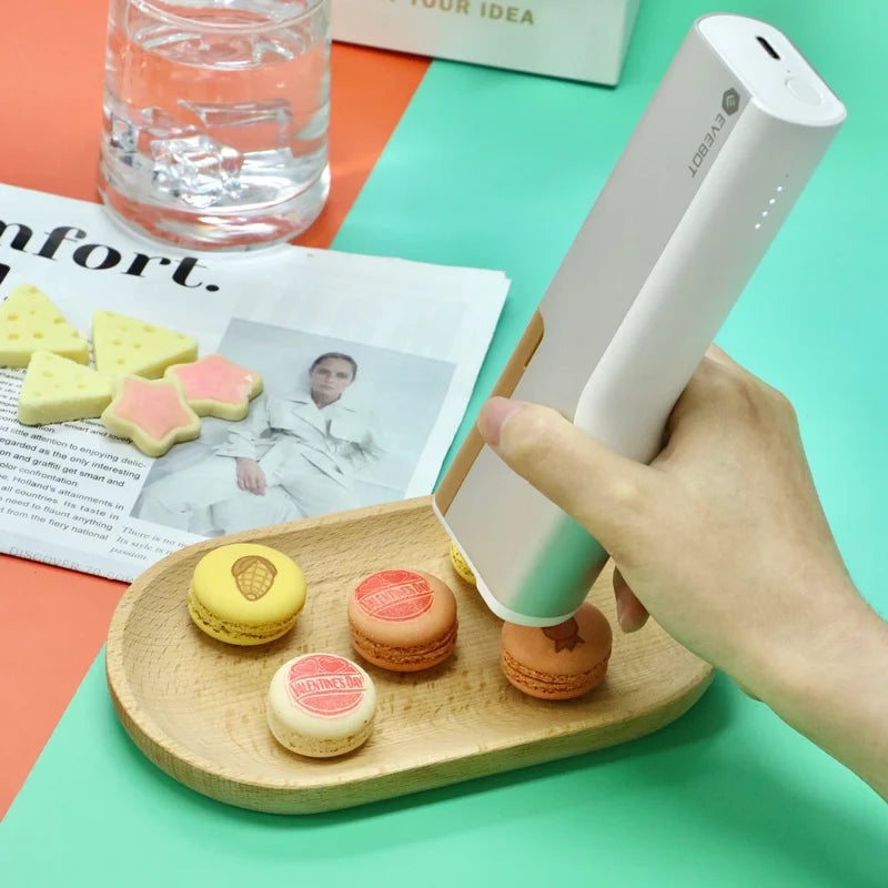 Evebot 食品グレードのポータブル PrintPen ハンドヘルド
