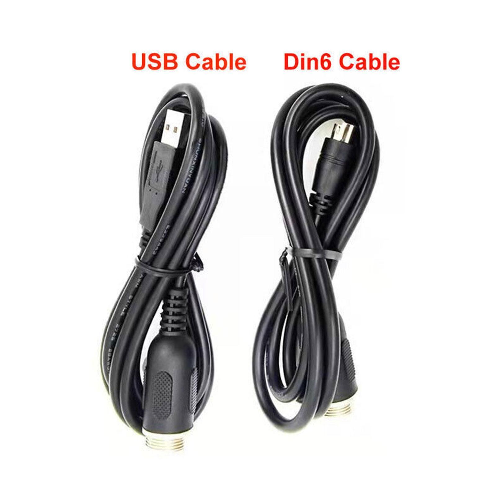 USB Cable For Thrustmaster TH8A Din USB And TSSH Connection Din