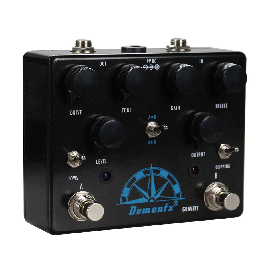 NEW Demonfx Gravity Guitar Effect Pedal Combined TS10 And KLON