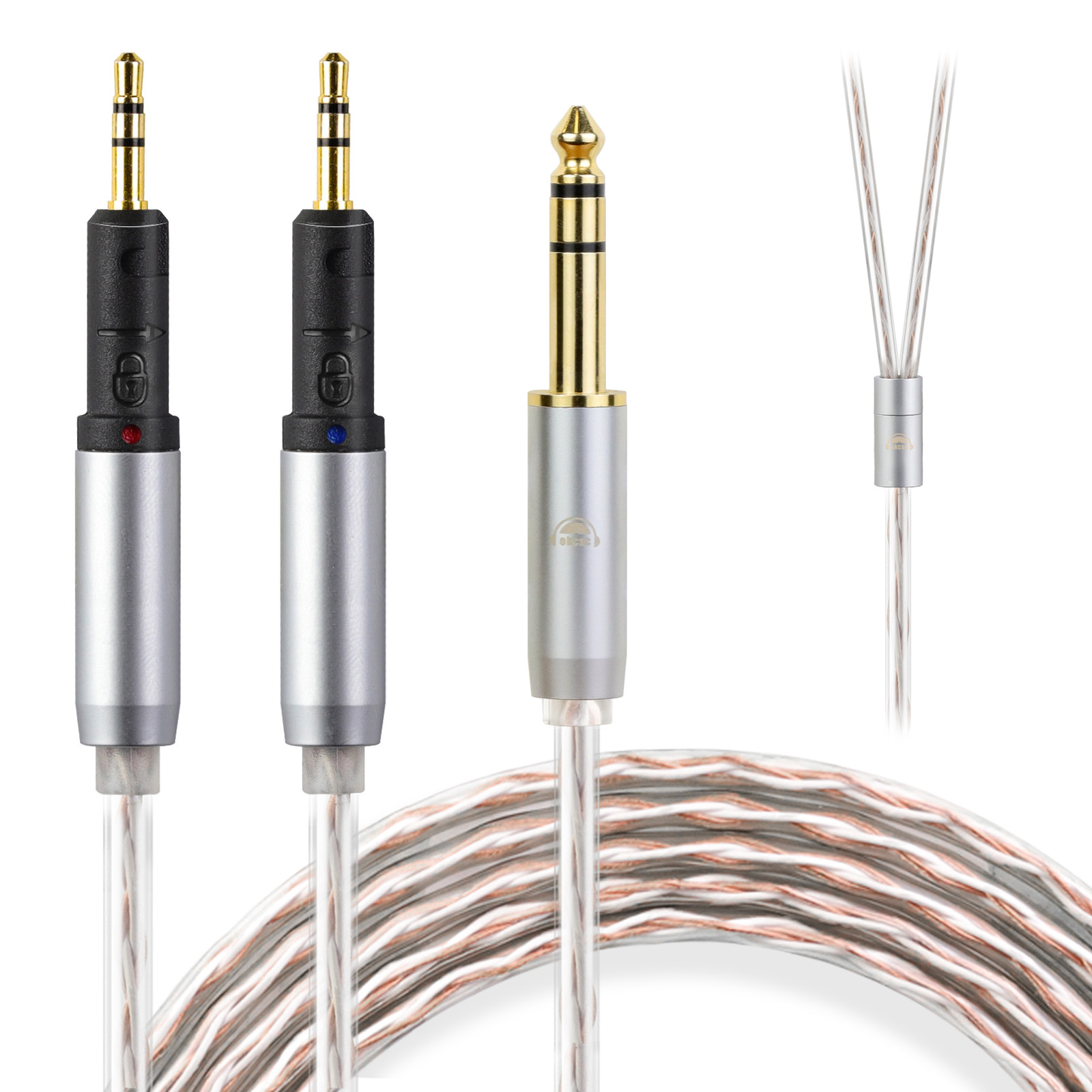 OKCSC R70X イヤホンケーブル Technica R70X/R70xa 用 4 コア