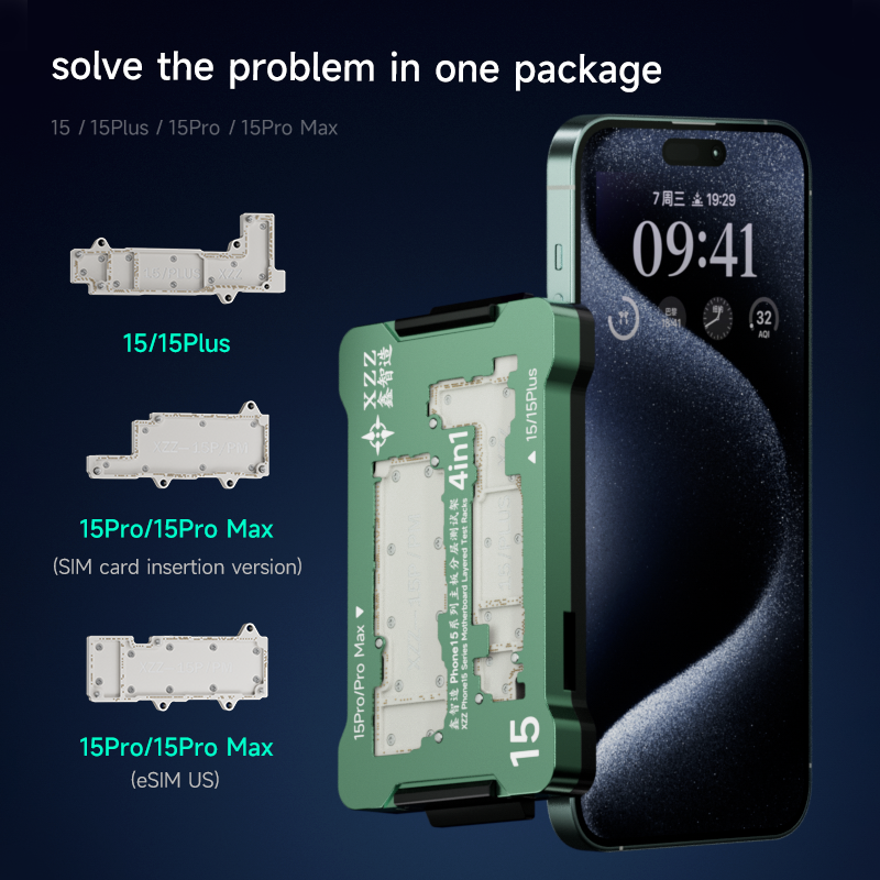 XZZ Motherboard Test Fixture Holder for iPhone 15 Series Logic