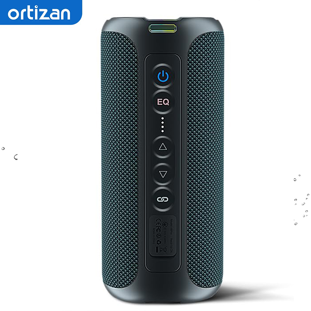 Ortizan X8 Pro、防水ポータブル Bluetooth スピーカー、RGB ライト