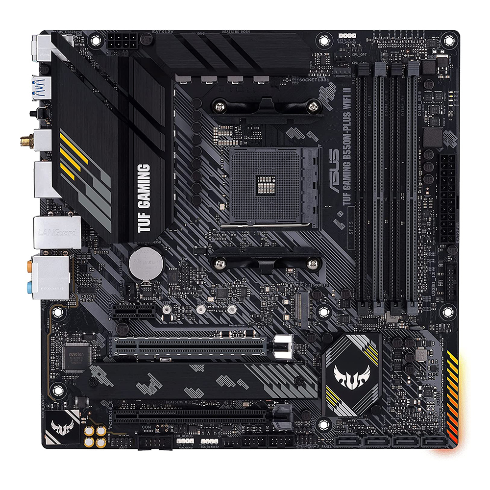 AMD Ryzen 7 5700X + ASUS TUF GAMING B550M-PLUS WIFI II New B550