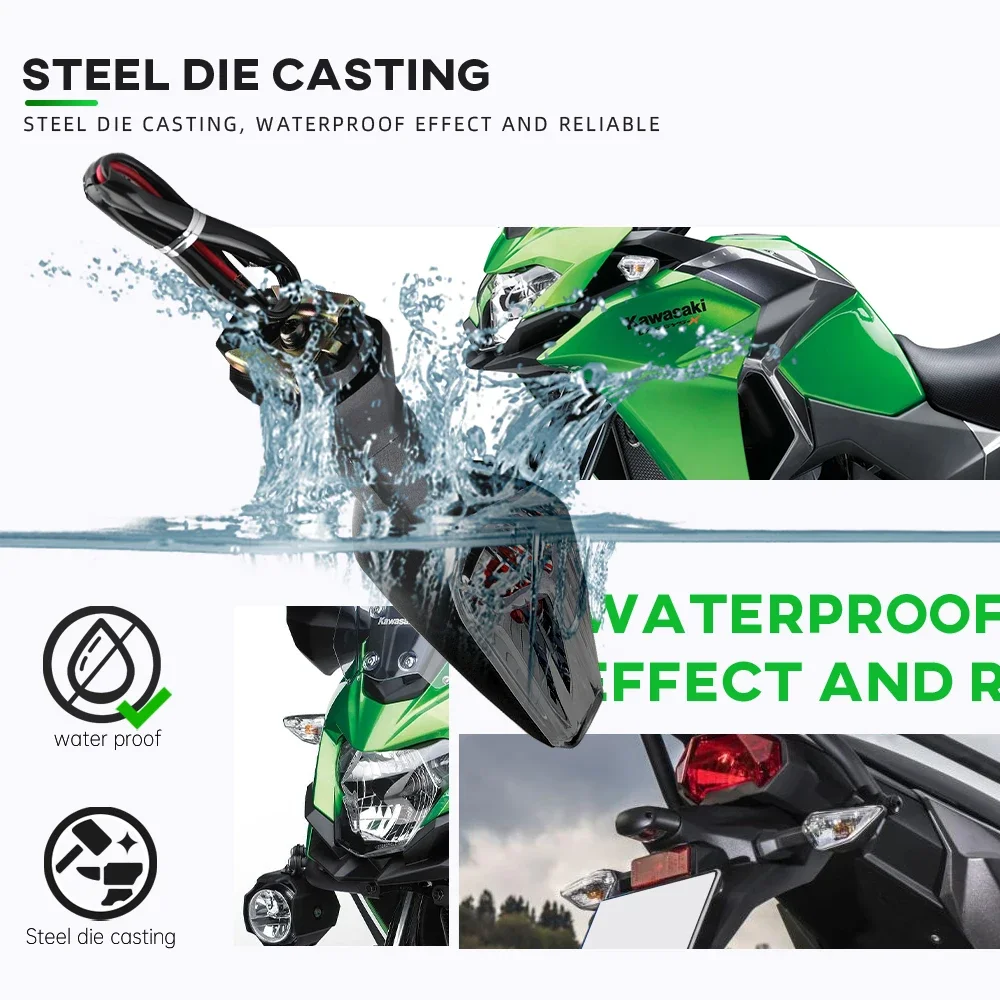 Turn Signal Light For KAWASAKI NINJA 250 300 400 650 1000 NINJA