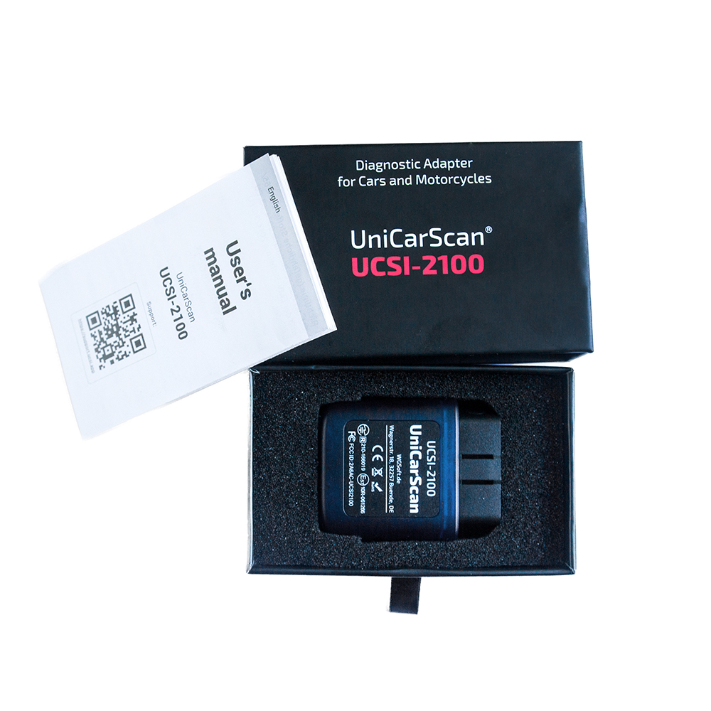 UniCarScan UCSI-2100 Diagnostic Adapter BMW Motorcycle Vehicle