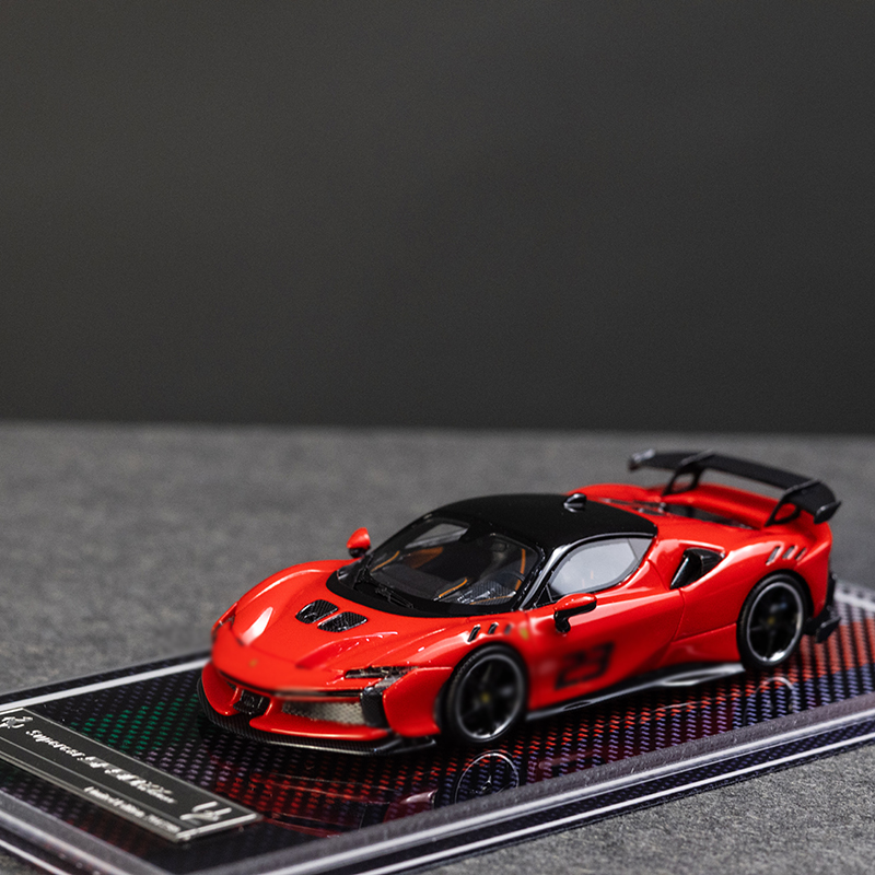 U2 1:64 SF90XX Stradale Limited edition resin car model collection