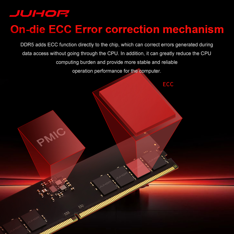 JUHOR DDR5 16GBx2 6000MHz 6400MHz RGB DDR5 32GB DIMM デスクトップ
