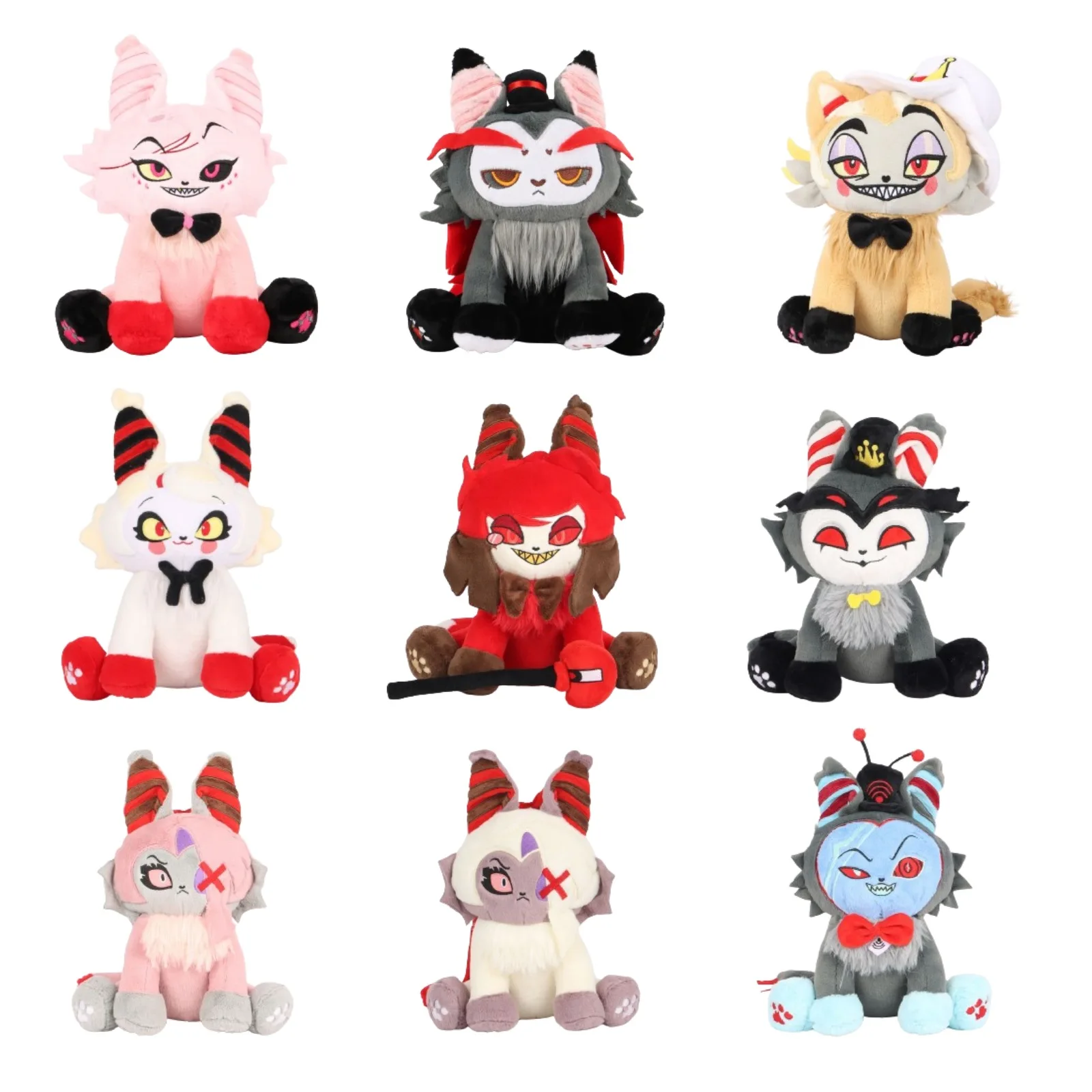 30cm Stuffed Anime Hotel Hell Helluva Boss Kawaii Stolas Blitzo
