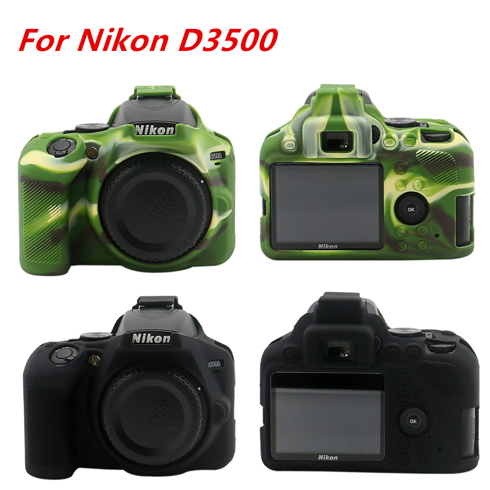 Silicone Case Cover DSLR Camera Bag for Nikon Z50 Z5 D750 D3200
