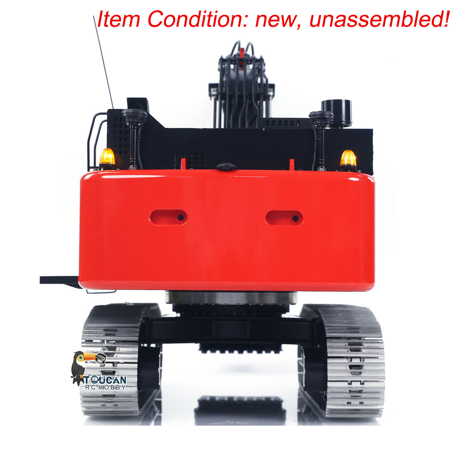 LESU ZX490 Aoue 1/14 KIT RC Hydraulic Excavator CNC Metal Remote