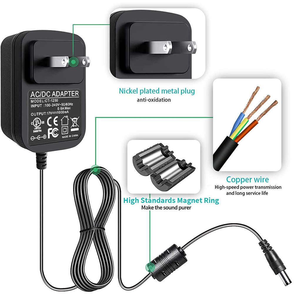 17 bose soundlink i ii iii用12v充電器1 2 3ワイヤレス携帯スピーカー