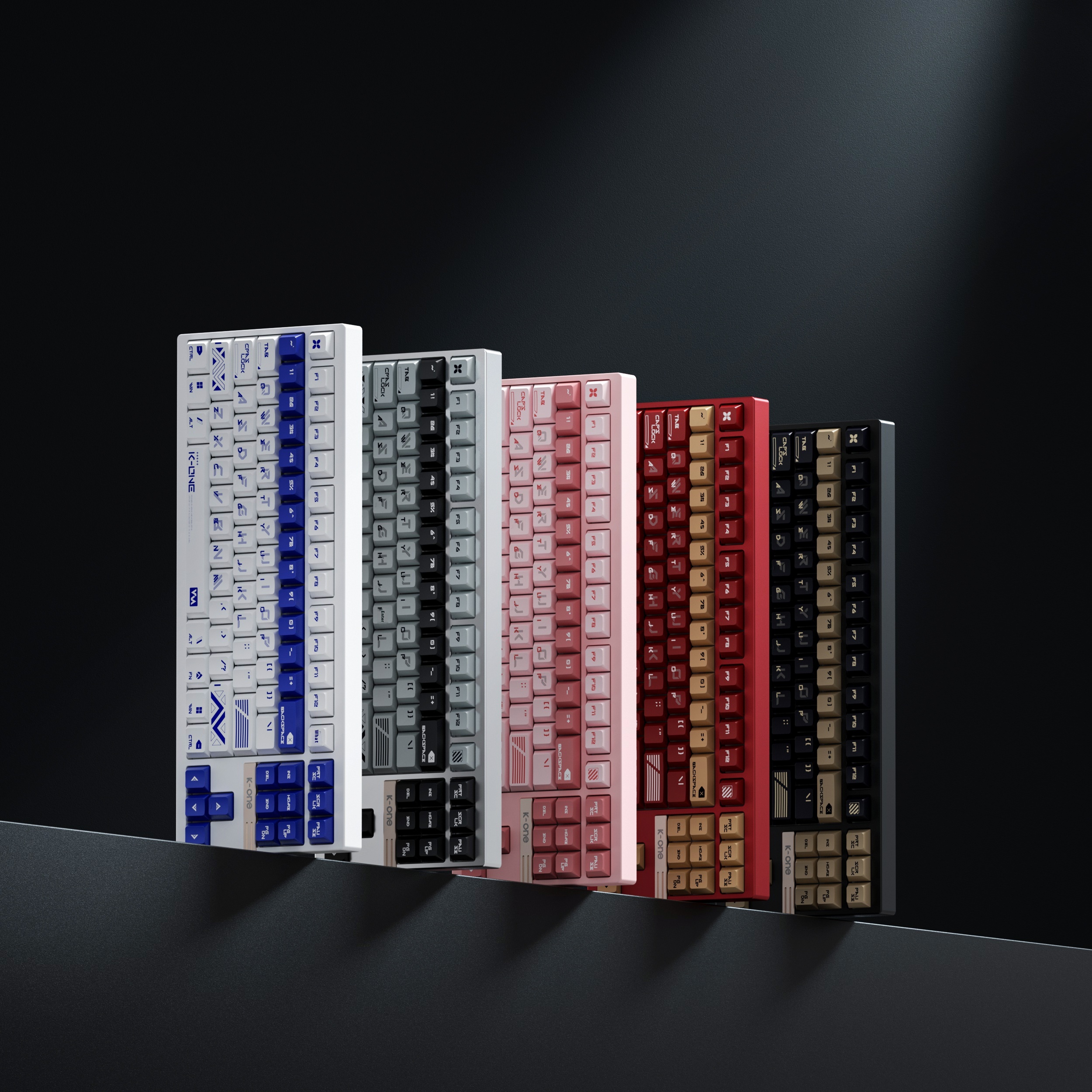 Weikav Morkblade K-One80 Keyboard Aluminum 8000hz Rt0.005 Carbon