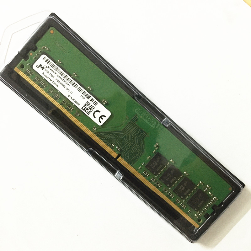 ミクロン-ddr4グラム8GB,1rx8,PC4-2666v-UA2-11 udimm,ddr4,2666mhz