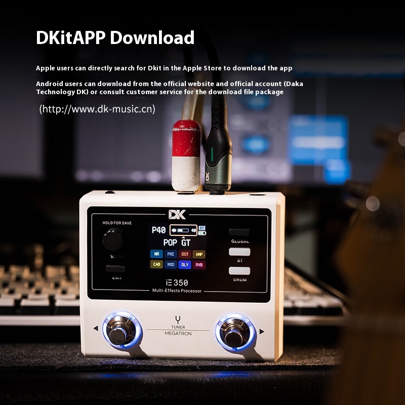 DK iE-350 MEGATRON Electric Guitar Integrated Effect Rechargeable