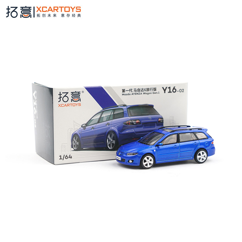 1:64 Mazda 6 ATENZA Wagon Touring-Car Diecast Alloy&Plastic Model