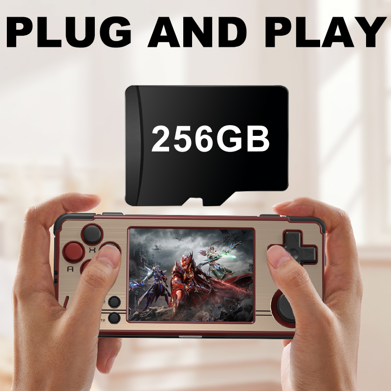 Miyoo A30 ゲーム SD カード内蔵 16000+ クラシックゲーム 50+