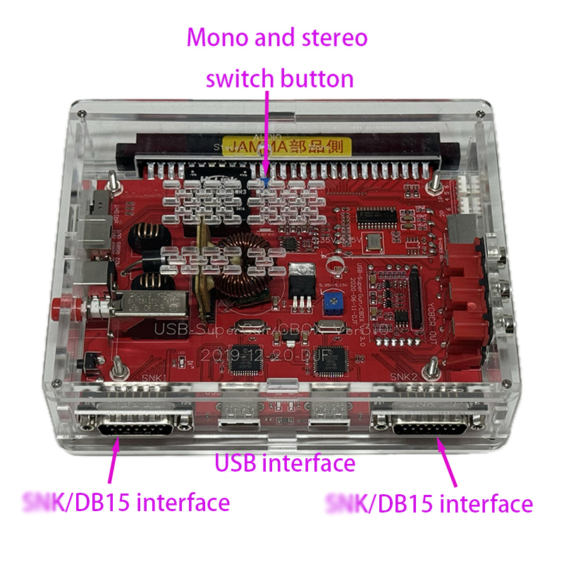 CBOX V3.0 コンバーター/SperGun Jamma USB NeoGeo Cps2 サポート PS3