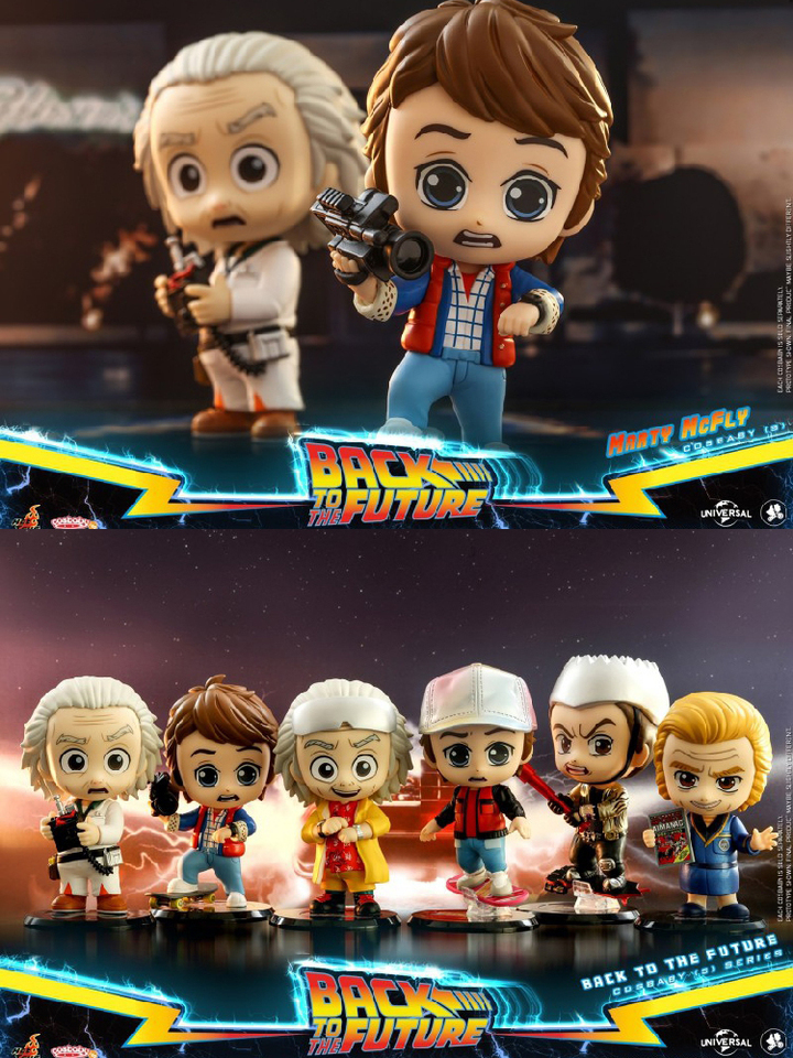 Hot Toys COSBABY Back to Future Series COSB796 COSB798 Martin