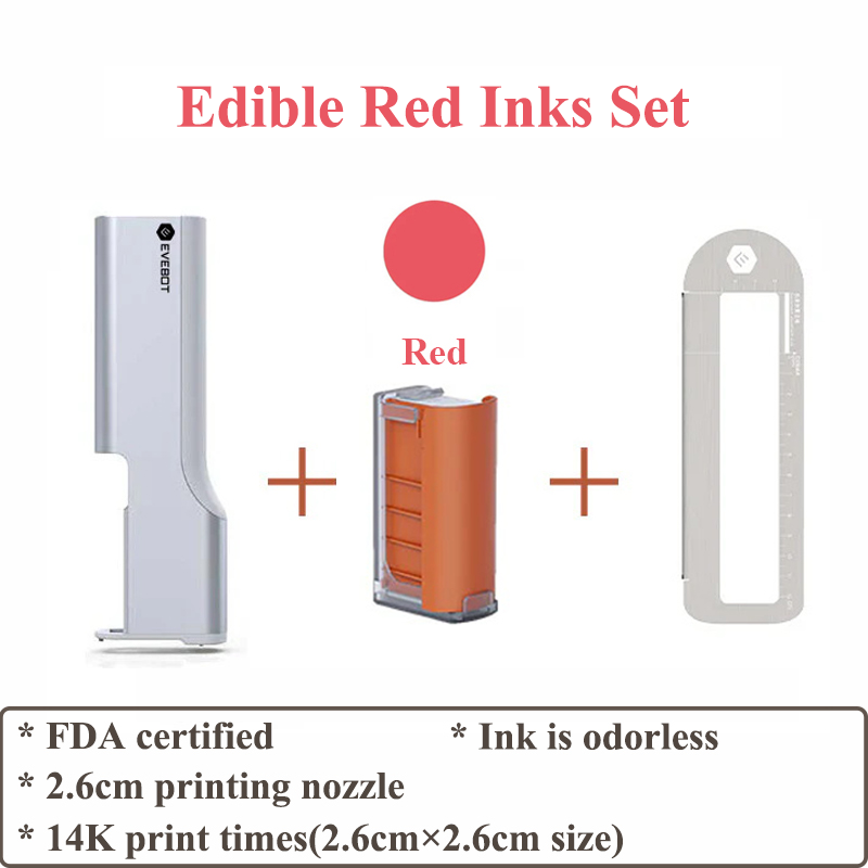 Evebot 食品グレードのポータブル PrintPen ハンドヘルド