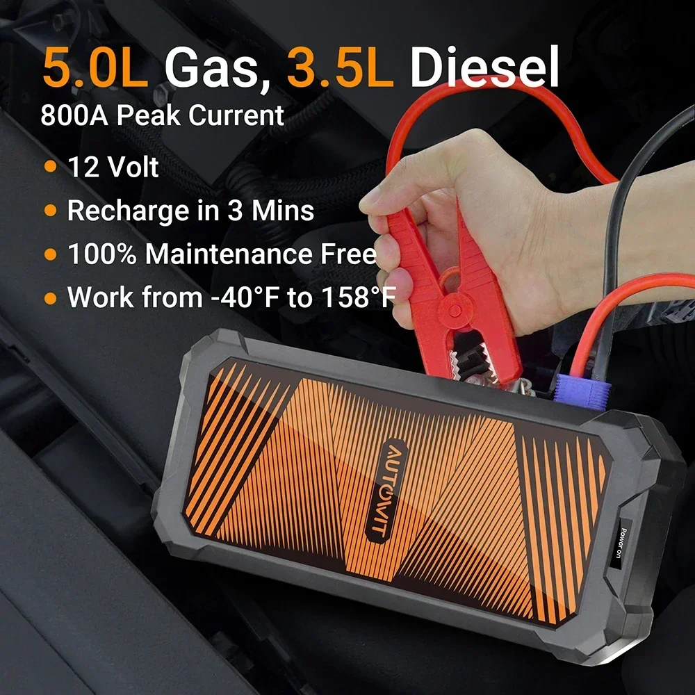 Autowit SuperCap 2 Lite 12V Batteryless JumpStarter (Up To 5.0L