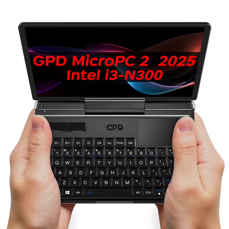 GPD MicroPC 2 2025 7-inch Intel i3-N300 Windows 11 24H2 Pro