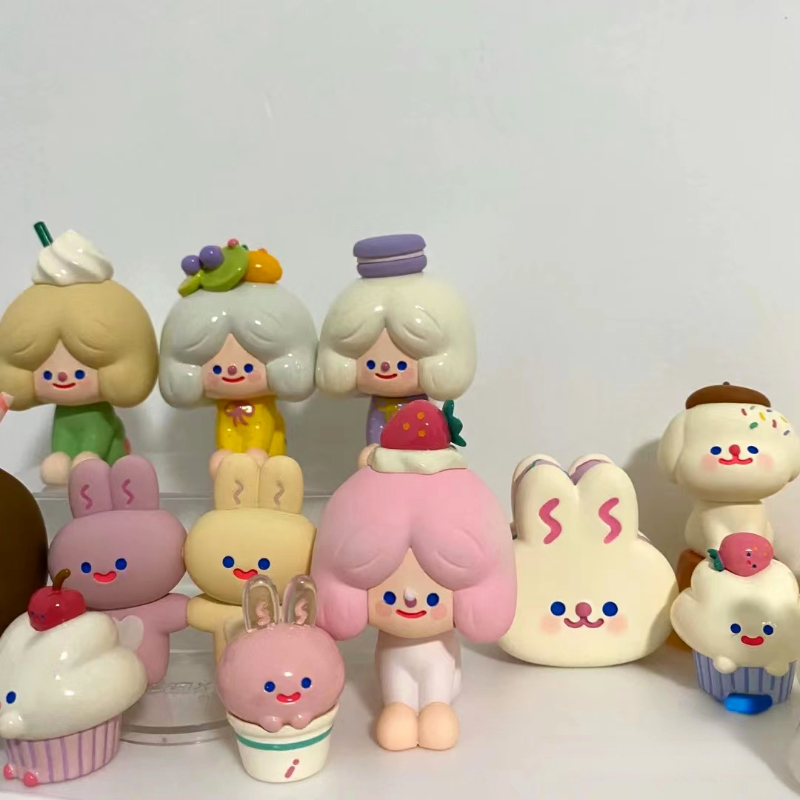 RICO HAPPY SWEET DAYS Blind Box Figurine Toys Afternoon Tea