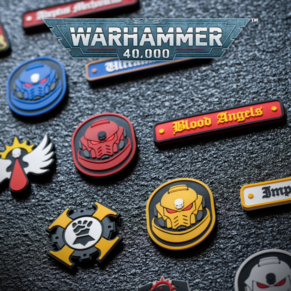 Authentic Starforged Warhammer 40K Defenders of Terra Honor Patch