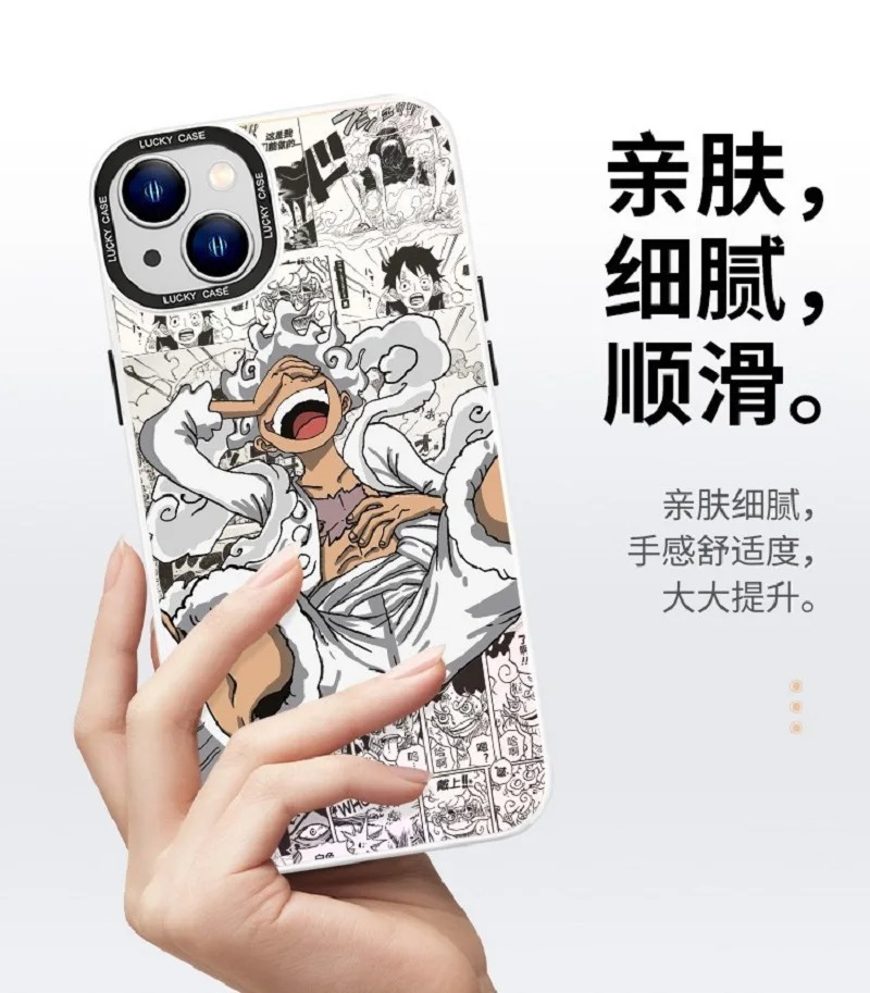アニメワンピースルフィニカギア 5 電話ケース iphone 15 14 13 12 11