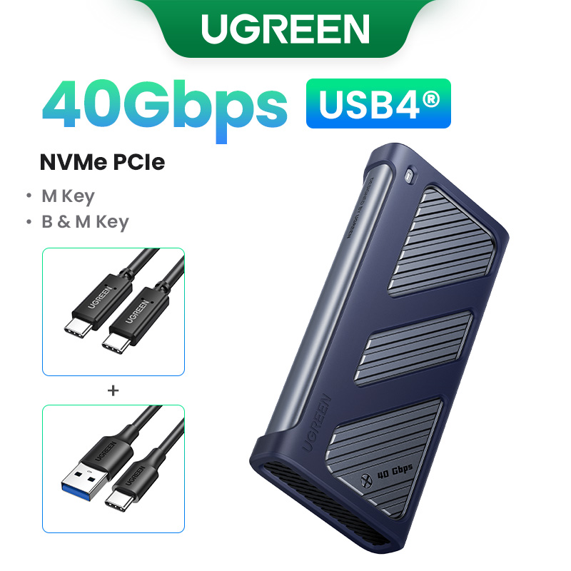 UGREEN 40Gbps NVMe SSD Enclosure M.2 to USB4.0 SSD Case Compatible