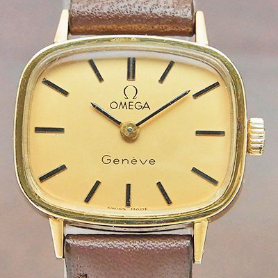 オメガ OMEGA ジュネーブ レディースウォッチ GP/SS Cal.625搭載
