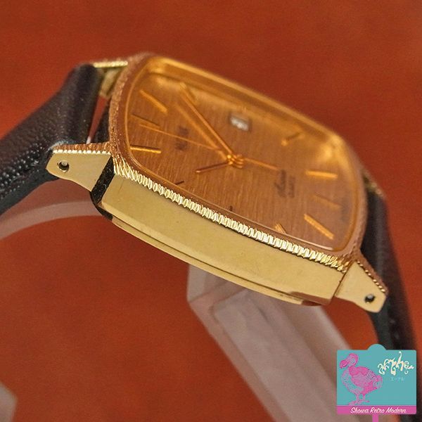 ウォルサム WALTHAM マキシム 20ミクロン金メッキケース サテン仕上げ