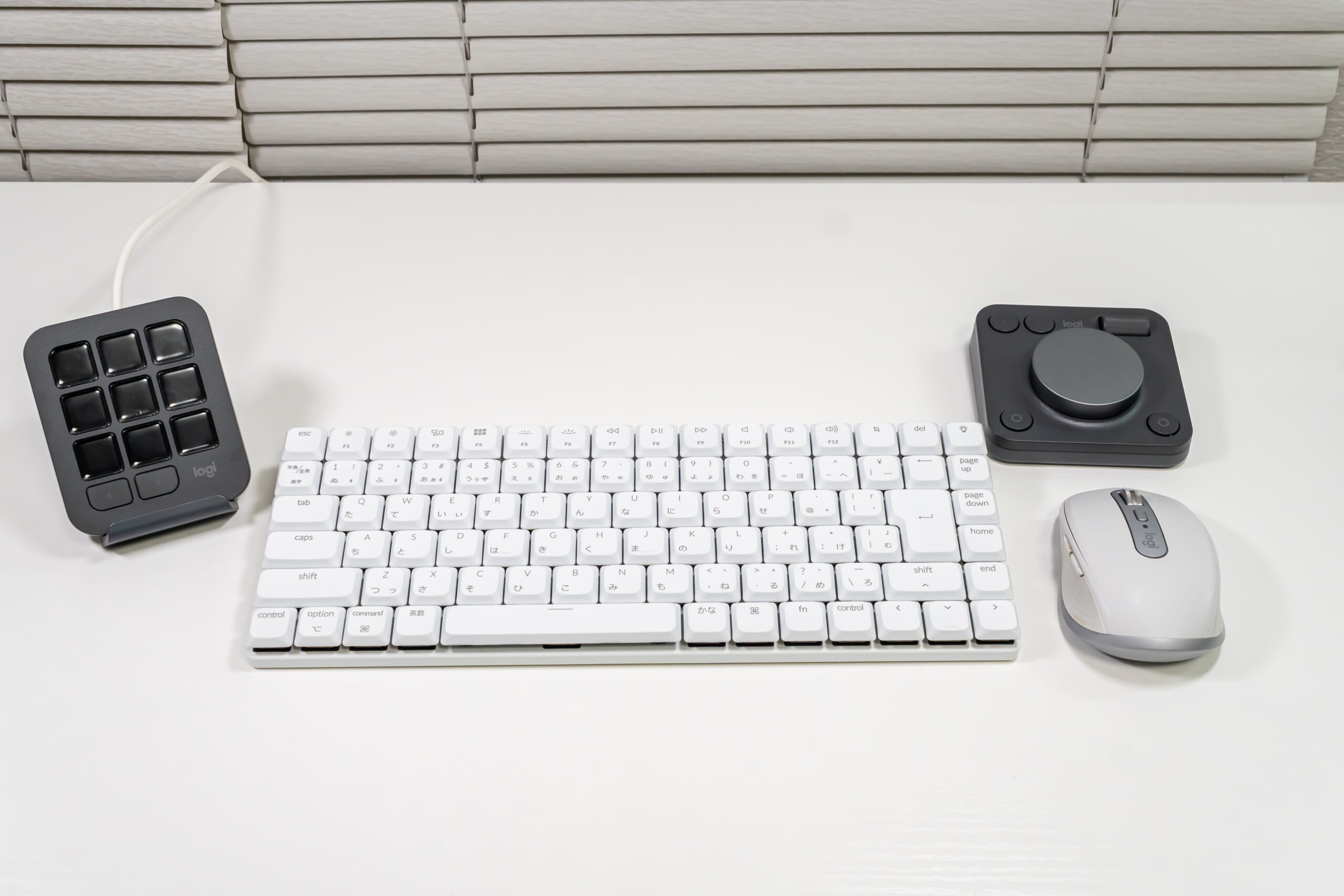 MX Creative Console実機レビュー！ロジクールの左手デバイスの