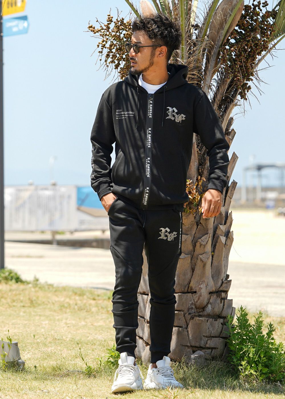 RTEG/R.ストーンジップスウェットパンツ | adamsJUGGLER（アダムス