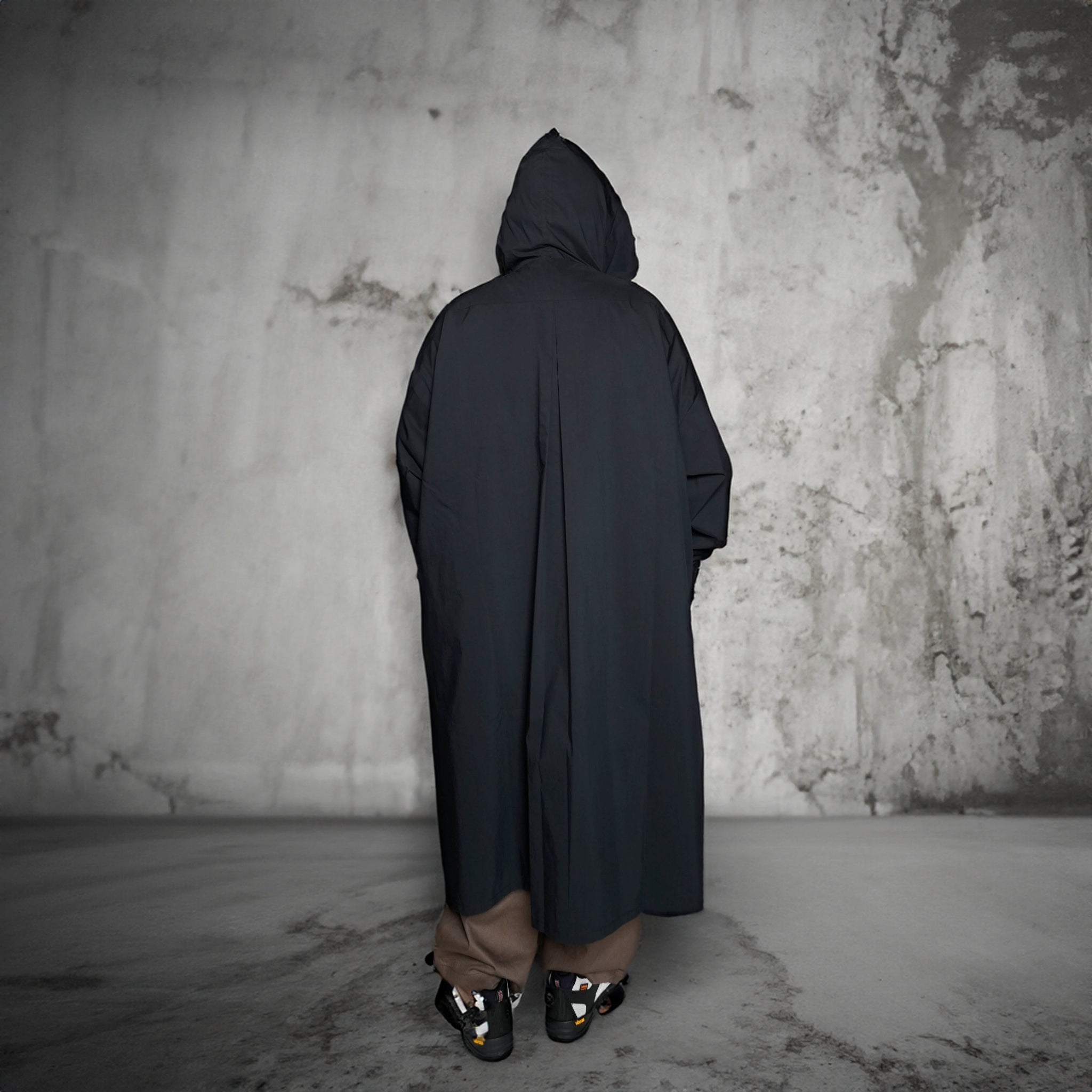 WCO24534 | コットンウエザーフーディーコート | Color:スミクロ【PUB_