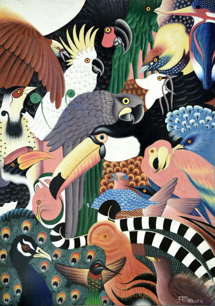 PRODUCT：ティンガティンガ：アーティスト紹介​：ムクラ | アフリカ