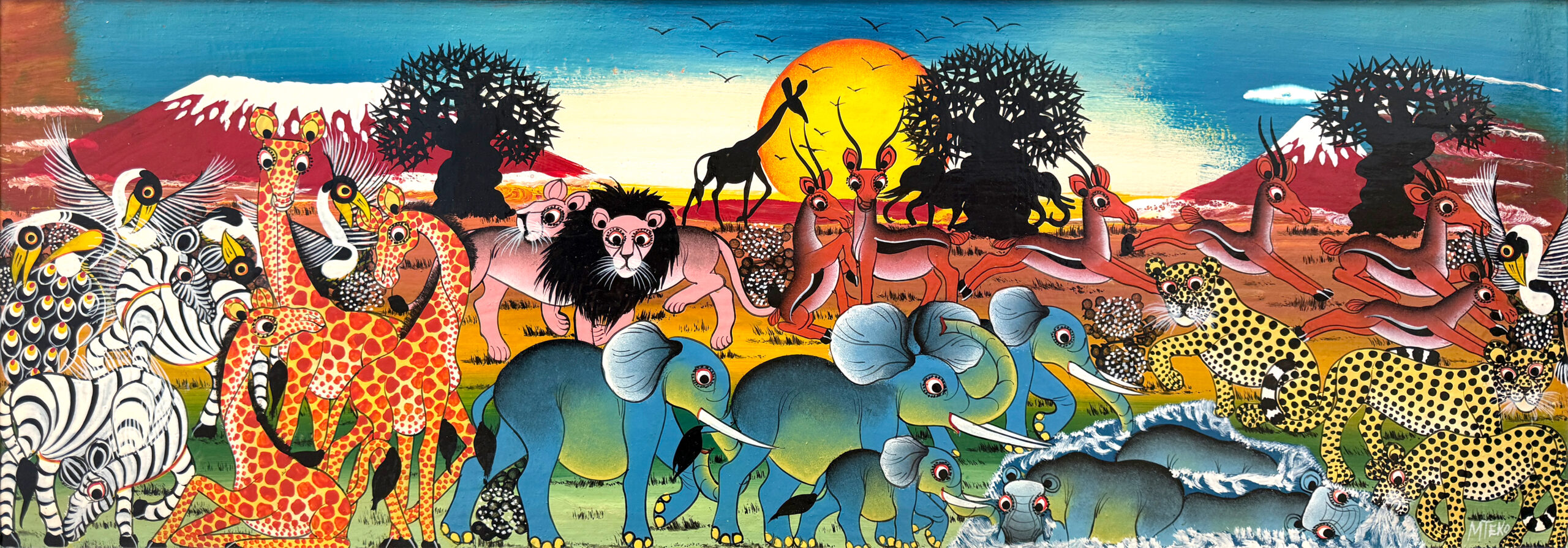 ティンガティンガ原画展＠髙島屋大阪店 | アフリカフェ＠バラカ