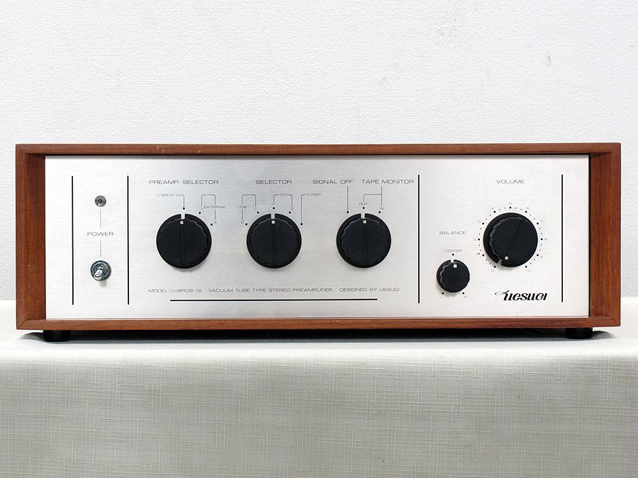 uesugi U・BROS-12 真空管プリアンプ RCA 7058使用 @19646 / 中古