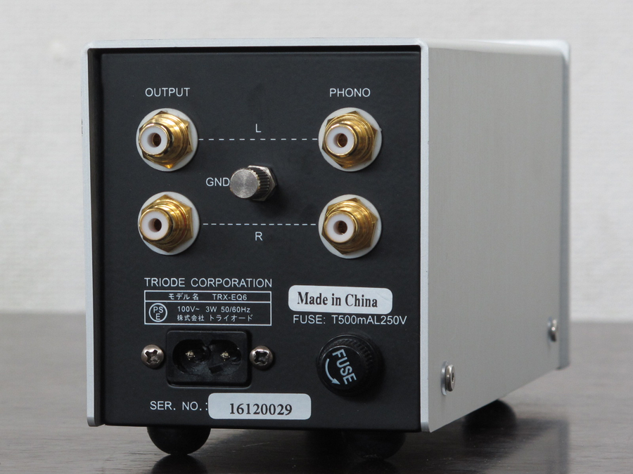 トライオード TRIODE TRX-EQ6 フォノイコライザー @37107 / 中古