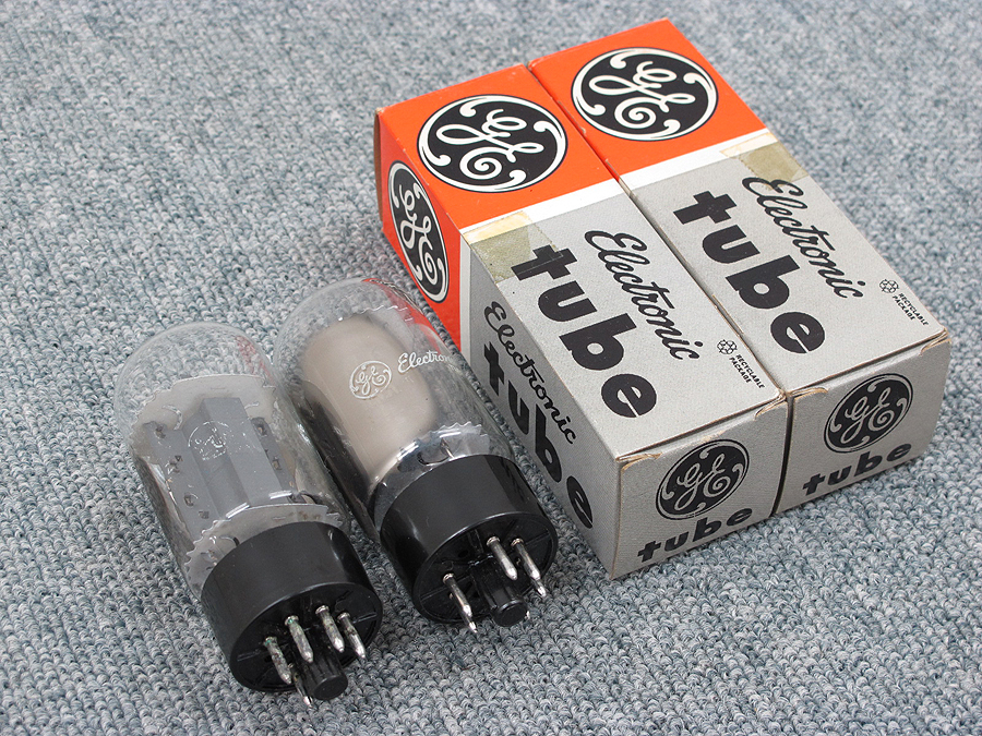 ゼネラルエレクトリック GE 6L6GC 2本 真空管 @35316 / 中古オーディオ