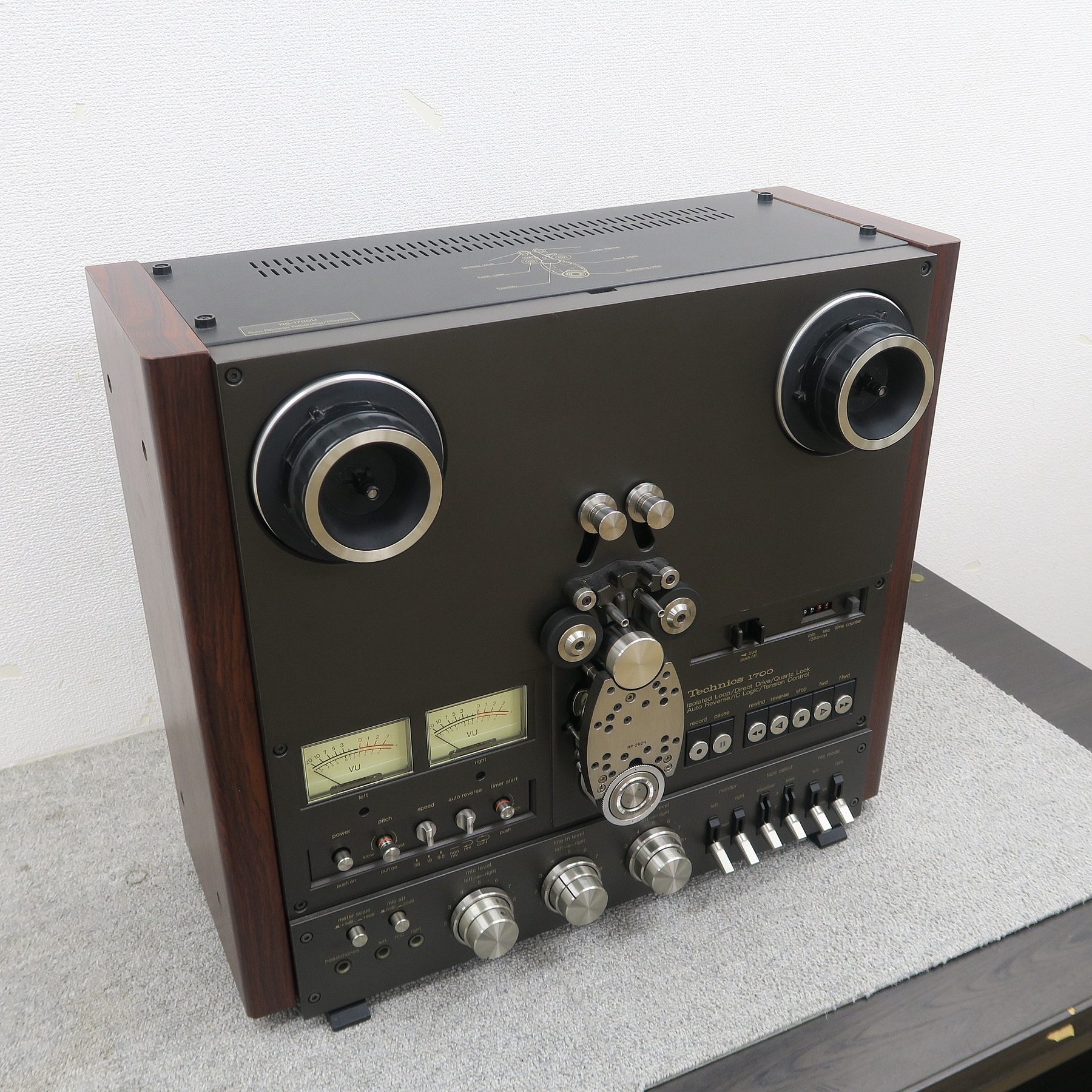現状】Technics RS-1700U オープンリールデッキ テクニクス @57685