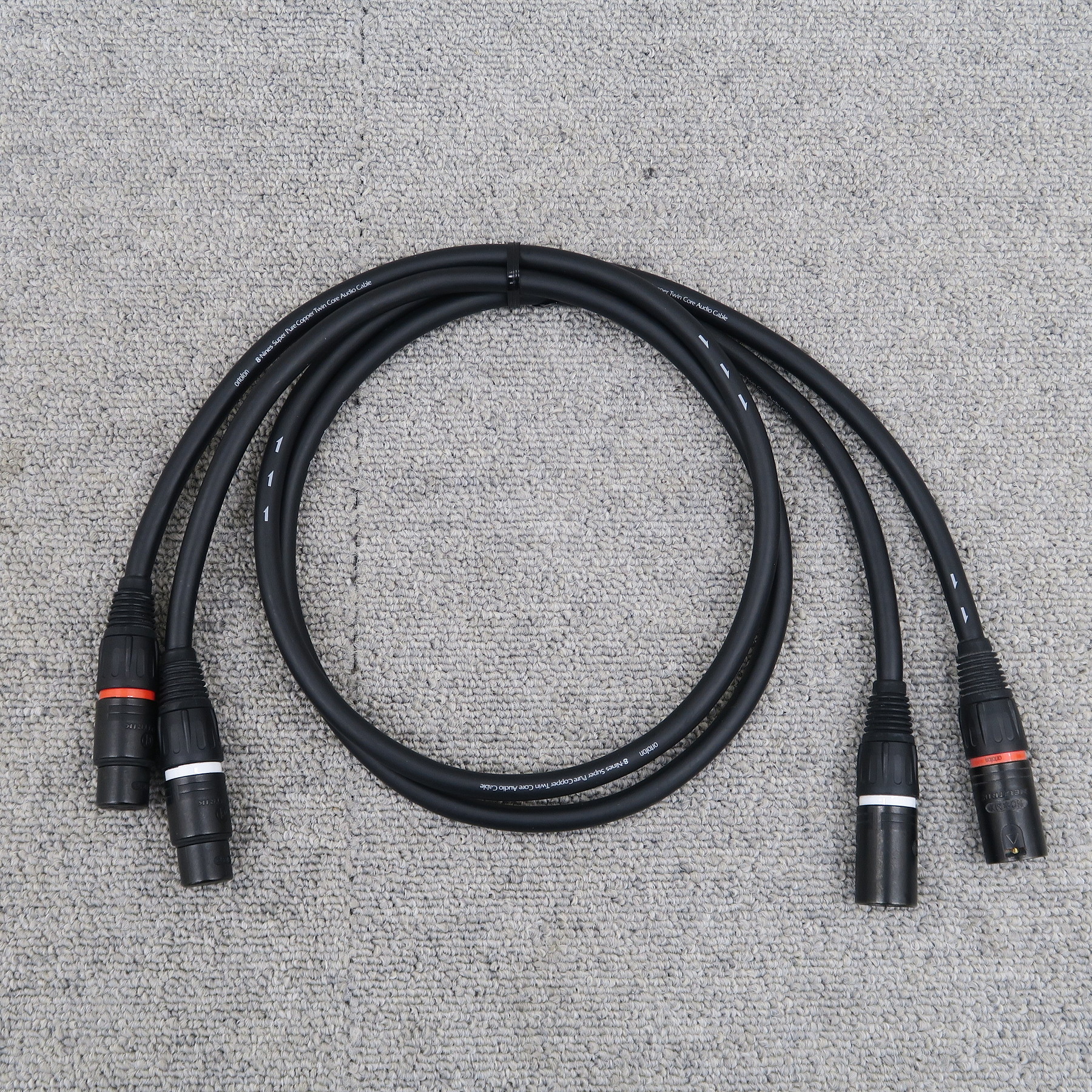 Bランク】ortofon 8-Nines Super 1.0m XLRケーブル オルトフォン