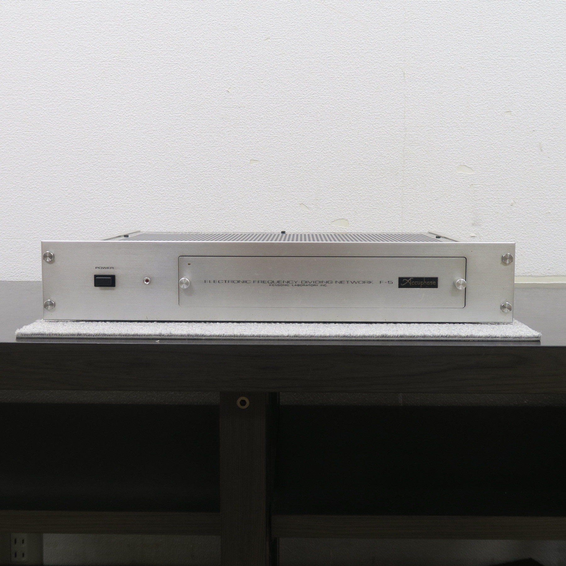 現状】Accuphase F-5 チャンネルデバイダー アキュフェーズ @59420