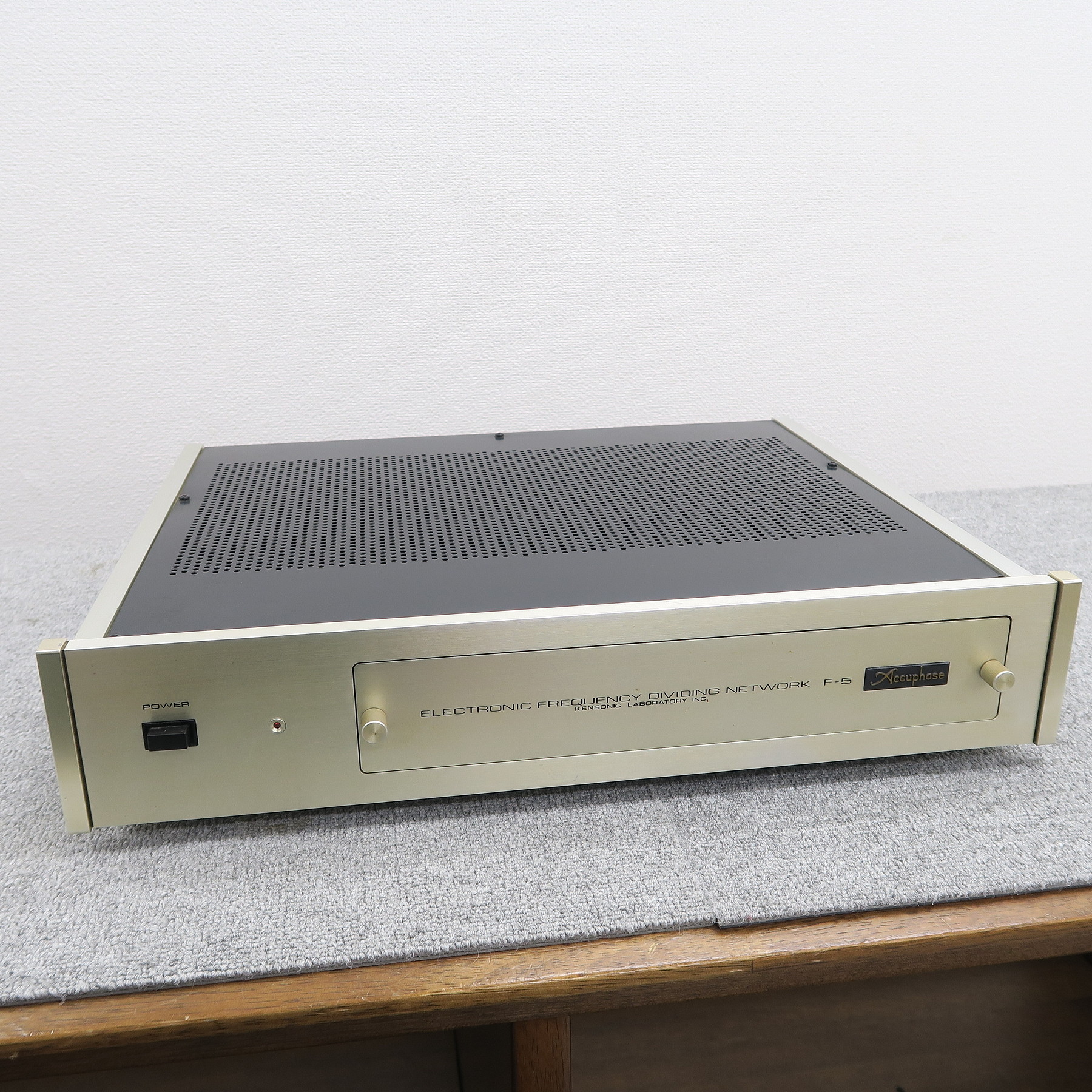 現状】アキュフェーズ Accuphase F-5 チャンネルデバイダー @50289