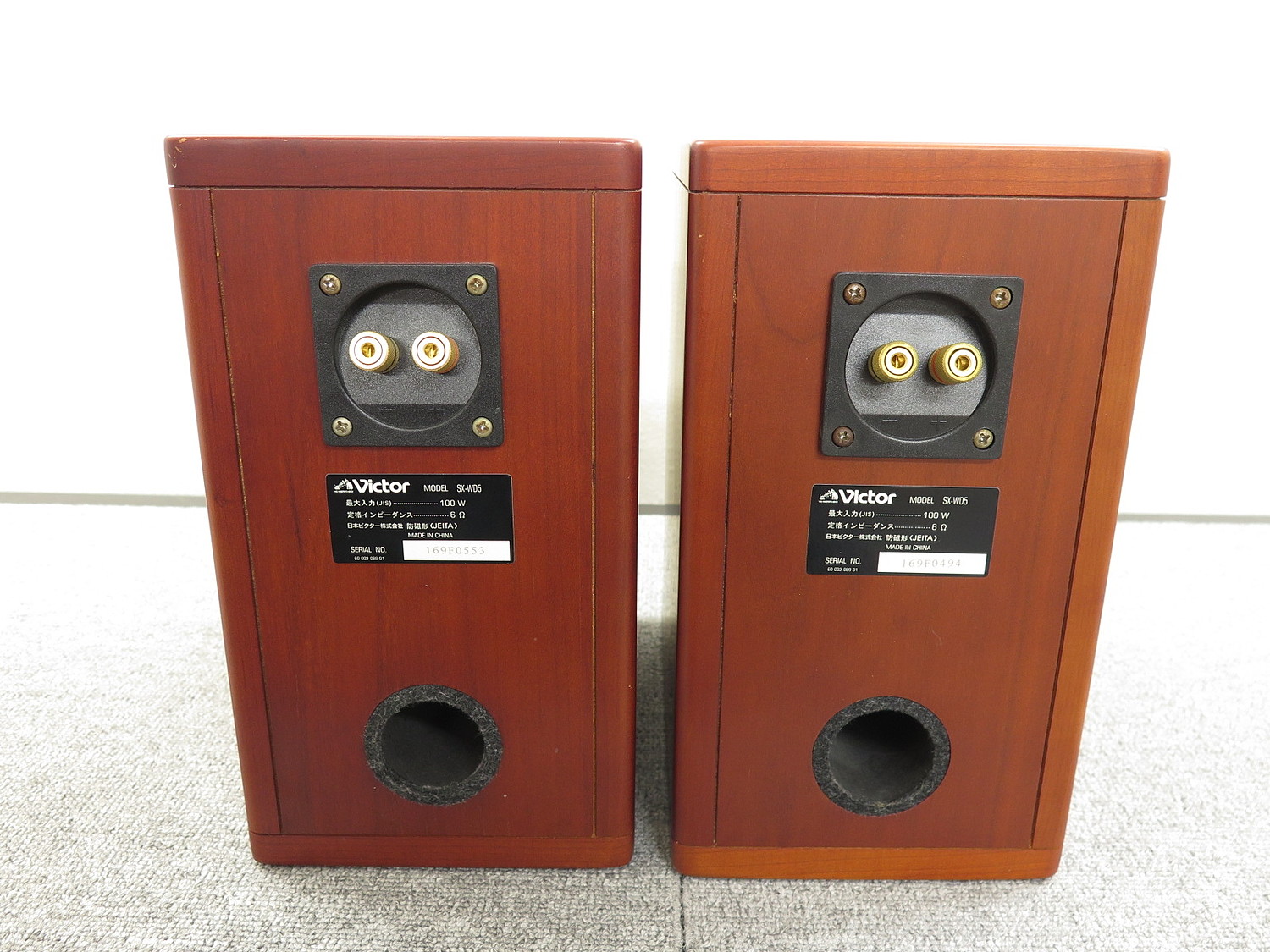 Cランク】ビクター Victor SX-WD5 スピーカーペア @49328 / 中古
