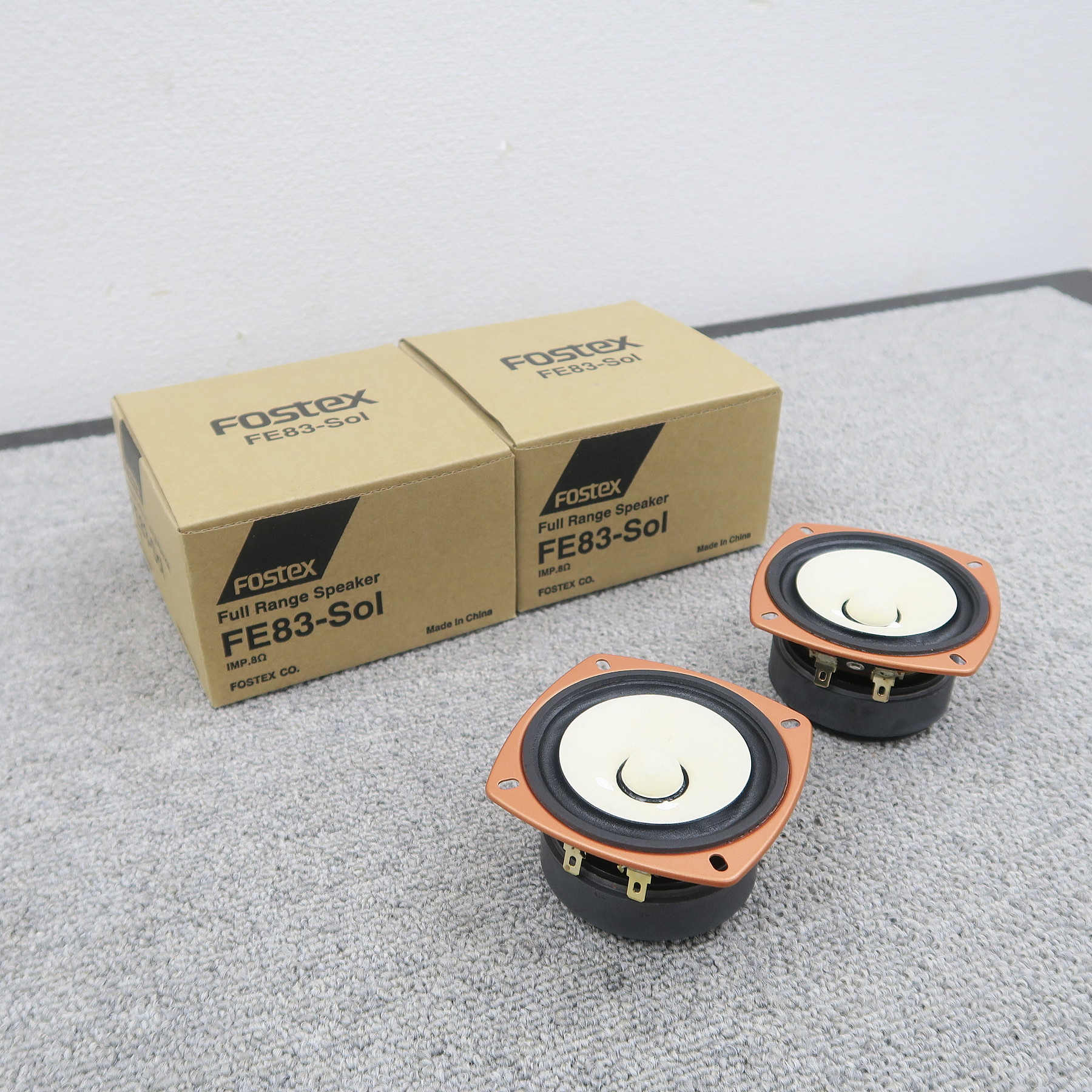 未使用】フォステクス FOSTEX FE83-Sol スピーカーユニット【元箱