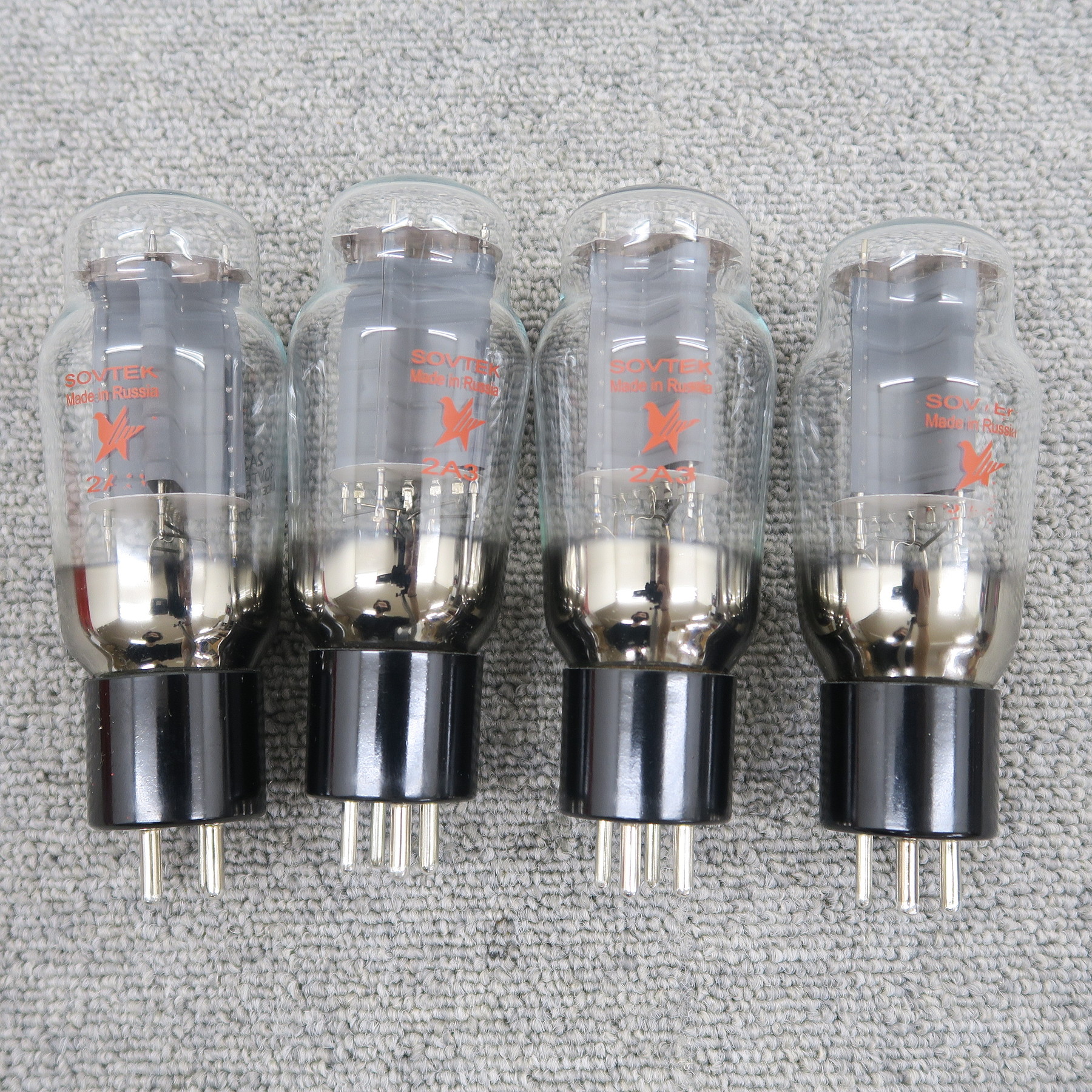 現状】ソブテック SOVTEK 2A3 4本セット 真空管 @54033 / 中古