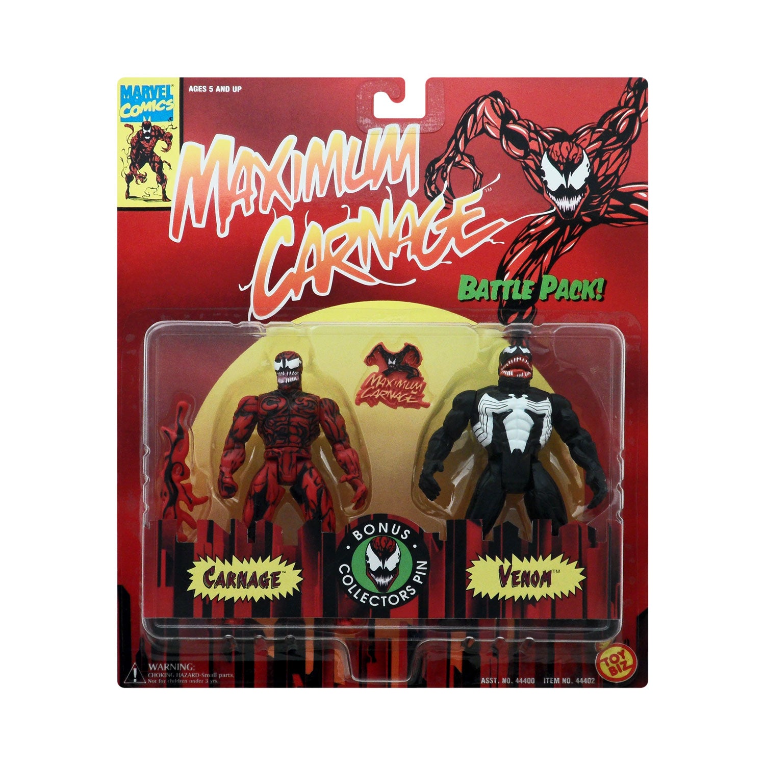 Maximum Carnage Battle Pack! with Carnage and Venom 5-Inch Action