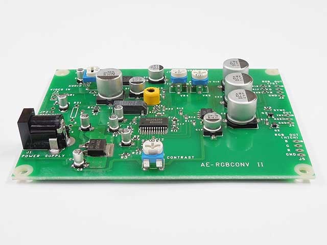 ビデオ信号→アナログRGBコンバーター・ユニット(Ver.2): キット一般