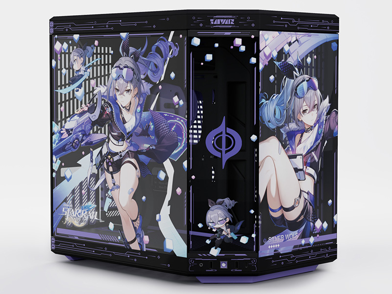 崩壊:スターレイル』銀狼コラボのPCケースが今秋発売、キーキャップ