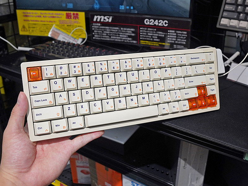 LUMINKEYのコンパクトキーボード「Magger 68 HE Performance」が入荷